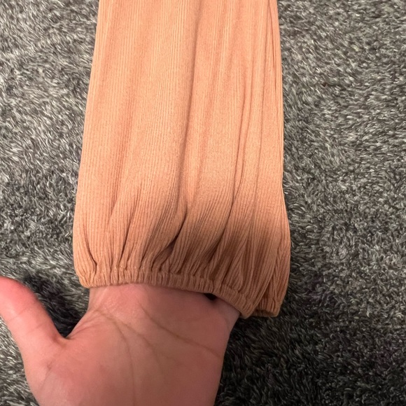 Nude long sleeve blouse size L - Picture 6 of 8